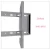 Import Vesa 400x400 Heavy hanger Lcd Stand Tilting Tv Wall Mount Bracket For 26-63 Inch wall tv mount from China