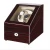 Import Viiways Classic Wooden 2+3 AUTOMATIC DUAL WATCH WINDER with 3 DISPLAY STORAGE Watch BOX powered by BATTERY OR AC from China
