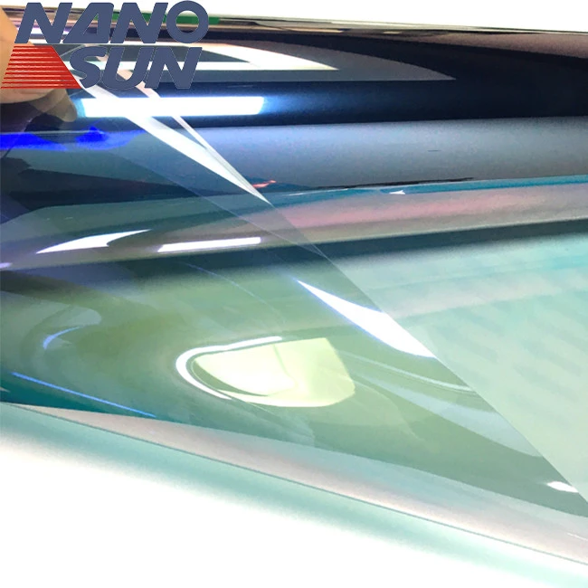 VLT70% Solar Tint Film Foil Solar Protection 1.52m x 30m Chameleon Car Window Tint