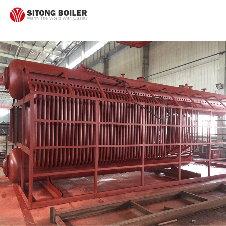 Water Tube 4 - 10 ton , 10 - 25 ton Coal Bagasse Fired Steam Boiler For Sugar Industry
