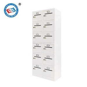 Waterproof parcel mailbox outdoor wall mouted mailbox modern 12 door delivery locker letter box post mail box