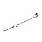 WCJ516 New design Muddler Bar Cocktail Shaker Stainless Steel Coffee Spoon