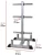 Import Weight Plate Rack Plate Weight Plate Tree Stand with 6 Barbell Holes 4 Pole Holder Slots Save Space Stable Steel Max Load 400Lbs from China