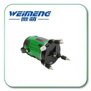 Weimeng brand green light laser level 2 lines 360 degrees 532nm professional anti falling strong light laser level gauge