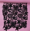 Welcome customizable design embroidery lace and lace fabric for garment and dress