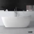 Import white bathtub 150cm/whale bathtub/hot tubs outdoor spa whirlpool from China
