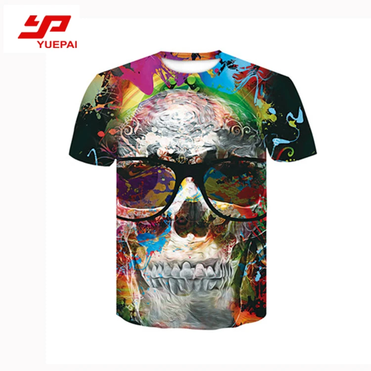 wholesale 100% polyester custom printing your own charm men T shirt