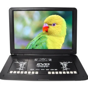 Wholesale 17.1&quot;portable dvd players with HDMI,SD, USB slot HD 1366x768 Digital TFT
