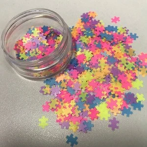 wholesale 1kg puzzle mixed glitter For Festival Craft Decoration