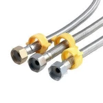 Wholesale 45cm Stainless steel braided flexible hose for plumbing