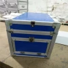 Wholesale Blue Aluminum Storage Box Briefcase with Customized Foam