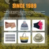 Wholesale Color Block Knitted Gloves cuff with button for Unisex