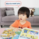 Wholesale Customised Kids Animal Button Touch Sound Book With Music Sound