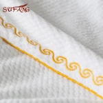 Wholesale Customized Waffle Pattern Hotel Cotton Men Women Bathrobe