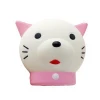 Wholesale Cute Animal Toys Soft Slow Rising Kawaii Squishy Cat Head Super Fun Slow Rising Squishy