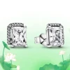 Wholesale Earrings True dora925 Silver jewelry Simple lovely enamel gemstone Pop Vintage Luxury magnolia earrings