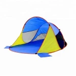 Wholesale family portable beach shade tent pop up sun shelter