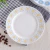 Import Wholesale Four Color Flower Ceramic Plate Dinner Plate Porcelain Tableware Plates Sets Dinnerware from China