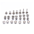 Import Wholesale Garment Accessories brass leather press studs buttons for jeans from China