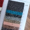 Wholesale glitter fabric pu leather for bags and shoes making materials