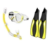 wholesale high quality diving mask,snorkel,diving fins 3-in-1