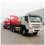 Wholesale High Quality New 40ft Skeleton Side Loader 3 Axle Side Lifting container Sidelifter Container loader Semi Trailer