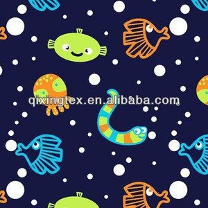 wholesale make in china cotton fabric product printed cartoon on cotton fabric 100%cotton fabric