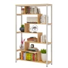 wholesale modern design home white metal decorative display book shelf