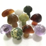 Wholesale Natural Quartz Crystal Crafts Mushroom For Decoration