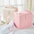 Import Wholesale new large capacity portable cosmetic case PU cosmetic desktop storage box with mirror from China