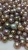 Wholesale No Hole 10-14mm  Near Round Fresh Water Pearl Baroque Loose Pearls