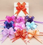 wholesale party wedding Gift wrap Decorative Butterfly Ribbon Pull Bow