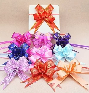 wholesale party wedding Gift wrap Decorative Butterfly Ribbon Pull Bow