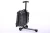 Import wholesale PC hard shell multi-function trolley travel bagkids scooter luggage from China