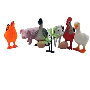 Wholesale Plastic Kids  Farm animal Toys Set made in Chins