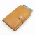 Wholesale Pop Up PU Leather Automatic Aluminium Credit Card Holder RFID Blocking Wallet