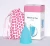 Import Wholesale Price Custom BPA free Hygiene Feminine Menstruation Lady Medical Silicone Collapsible Reusable Clean Menstrual Cup from China