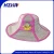 Import Wholesale promotion customized logo folding 6 panel sun cap visor hat & foldable kids straw hat from China
