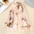 Import wholesale small order stock  newest style soft material real silk scarf from China