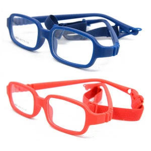 Wholesale spectacles cute 14 colors tr90 Flexible baby kids eyeglasses frames