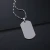 Import Wholesale stainless steel shiny nickel plated metal blank dog tag from China