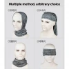 wholesale sublimation printing buff headwear custom sports polyester microfiber uv fishing face facemask head neck buff