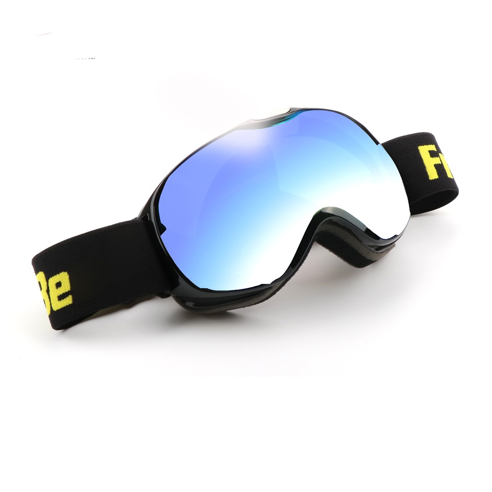 Wholesale Unti-Fog Kids Ski Goggles Sport Sun Glasses Multi Mirror Lens Custom Glasses