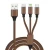 Import wholesale usb cable multi fast charging data cable mobile phone charger cable 3 in 1 from China