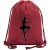 Import Wholesale waterproof custom high quality gym sack backpack drawstring ballet shoe bag from China