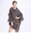 Import Wholesale winter faux fox fur trims shawl  cape Wool poncho for women with tassels from China