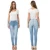 Import Wholesale Women Cotton Waist High Jeans from China