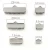 Import Width  6.5mm to 25mm China Factory Wholesale Stainless Steel End Clips Caps for Flat Leather Rubber Cord from China