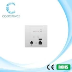 wifi module wall socket/wall embedded wifi router/amp rj45 wall plug