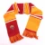 Import Winter fashion jacquard fan scarf custom cashmere knit football scarf from China